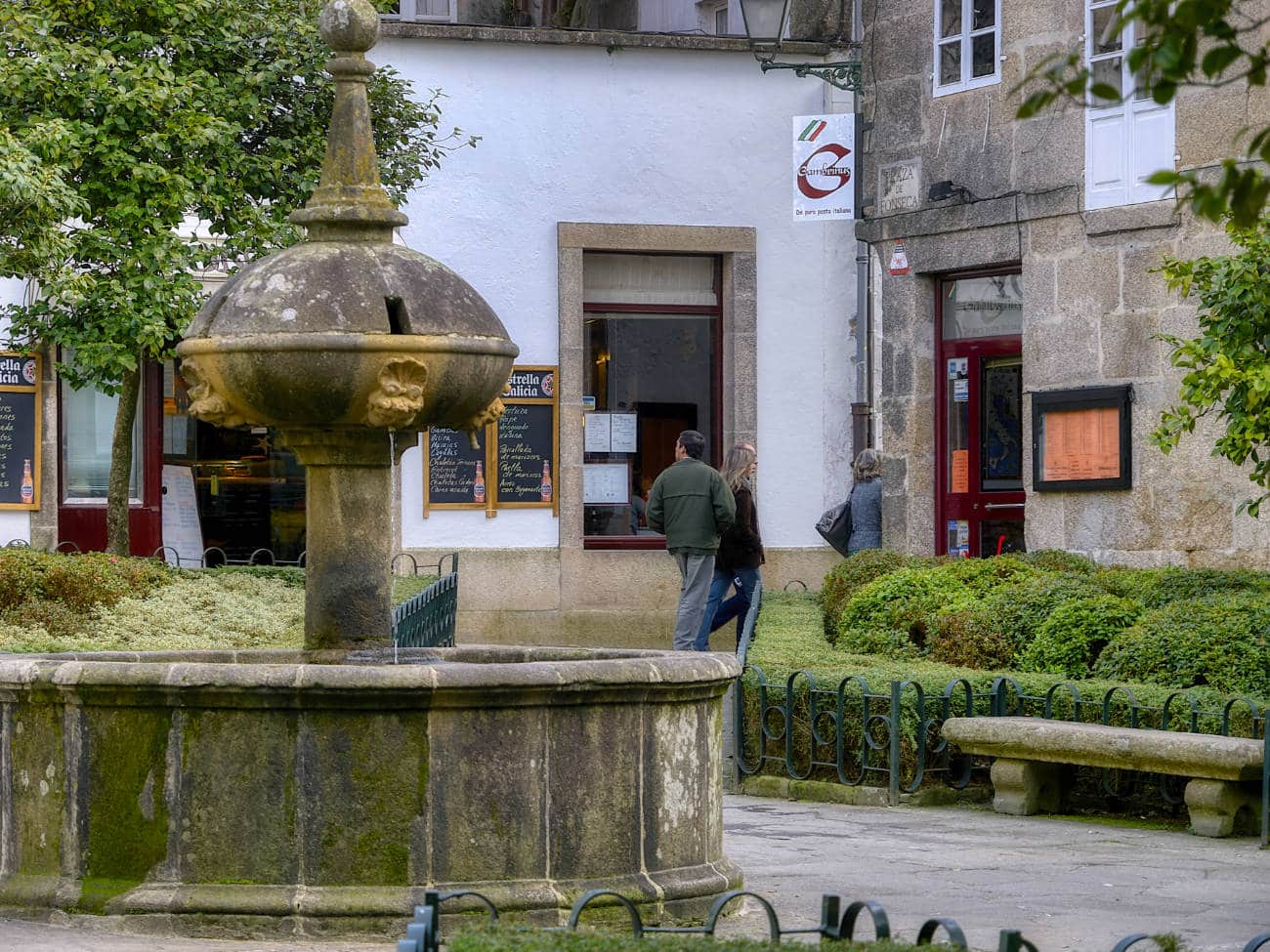 Plaza de Fonseca Santiago de Compostela
