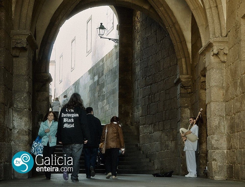 Arco del palacio de Xelmírez - Santiago