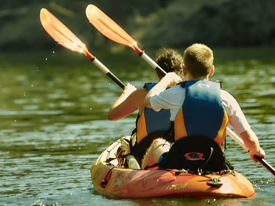 Kayak en el Cañón del Sil