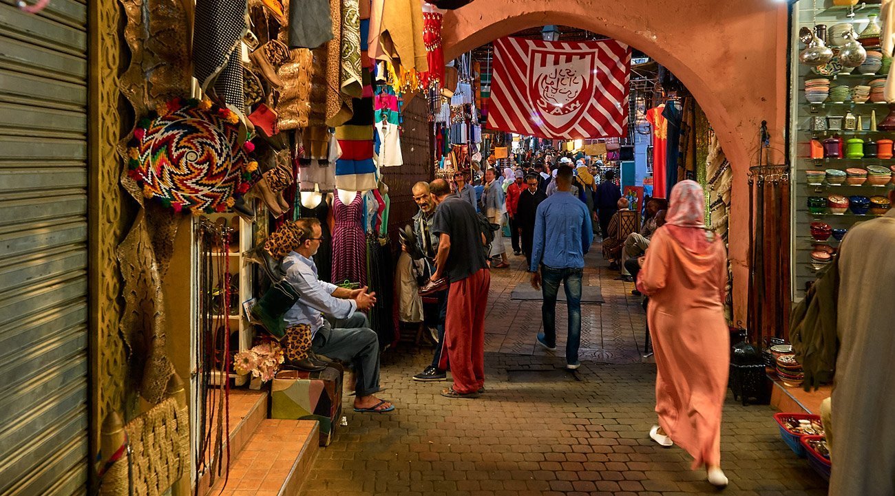 El zoco de Marrakech
