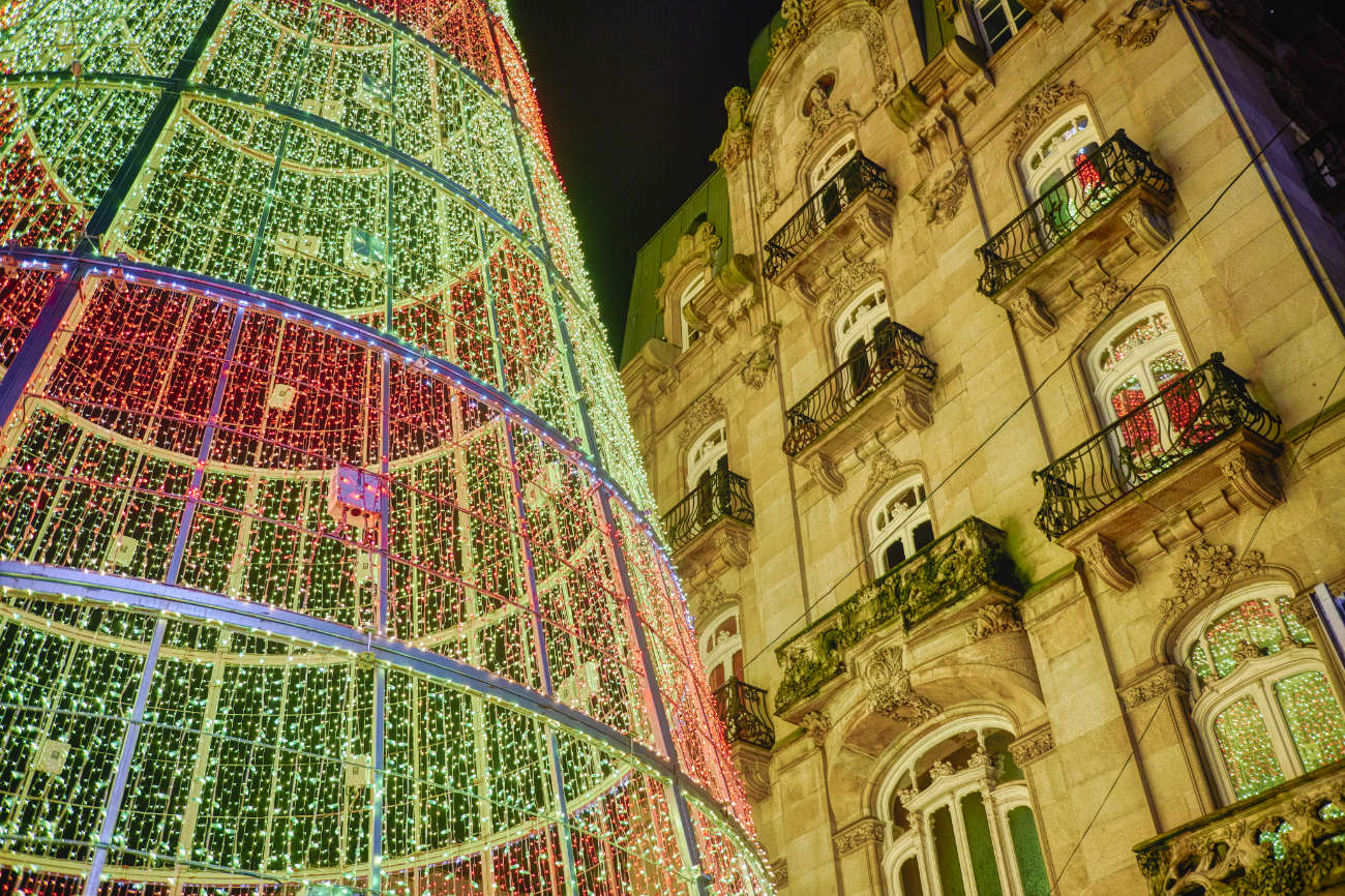 Las luces de Navidad en Vigo
