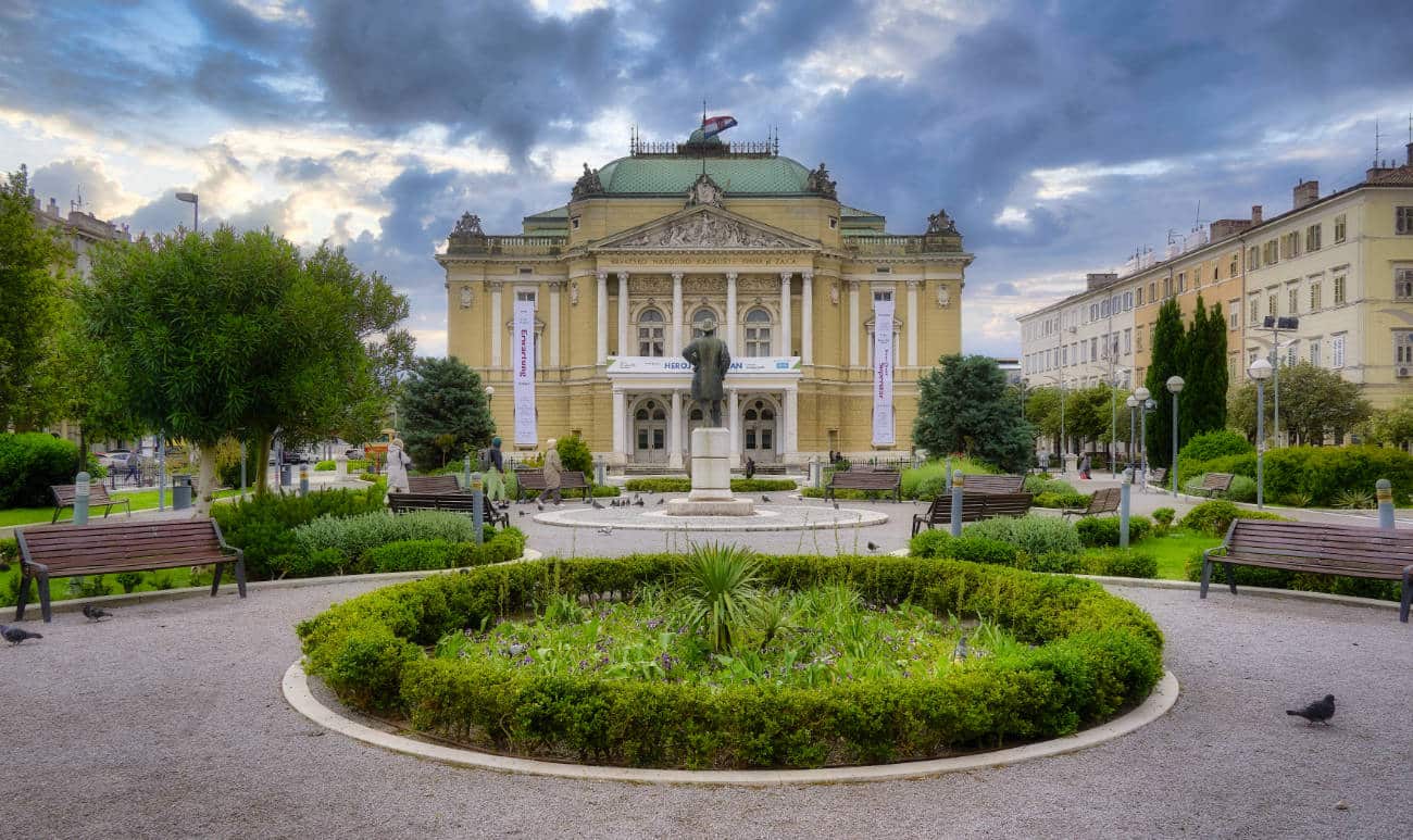 Qué ver en Croacia: Teatro Nacional de Croacia Rijeka