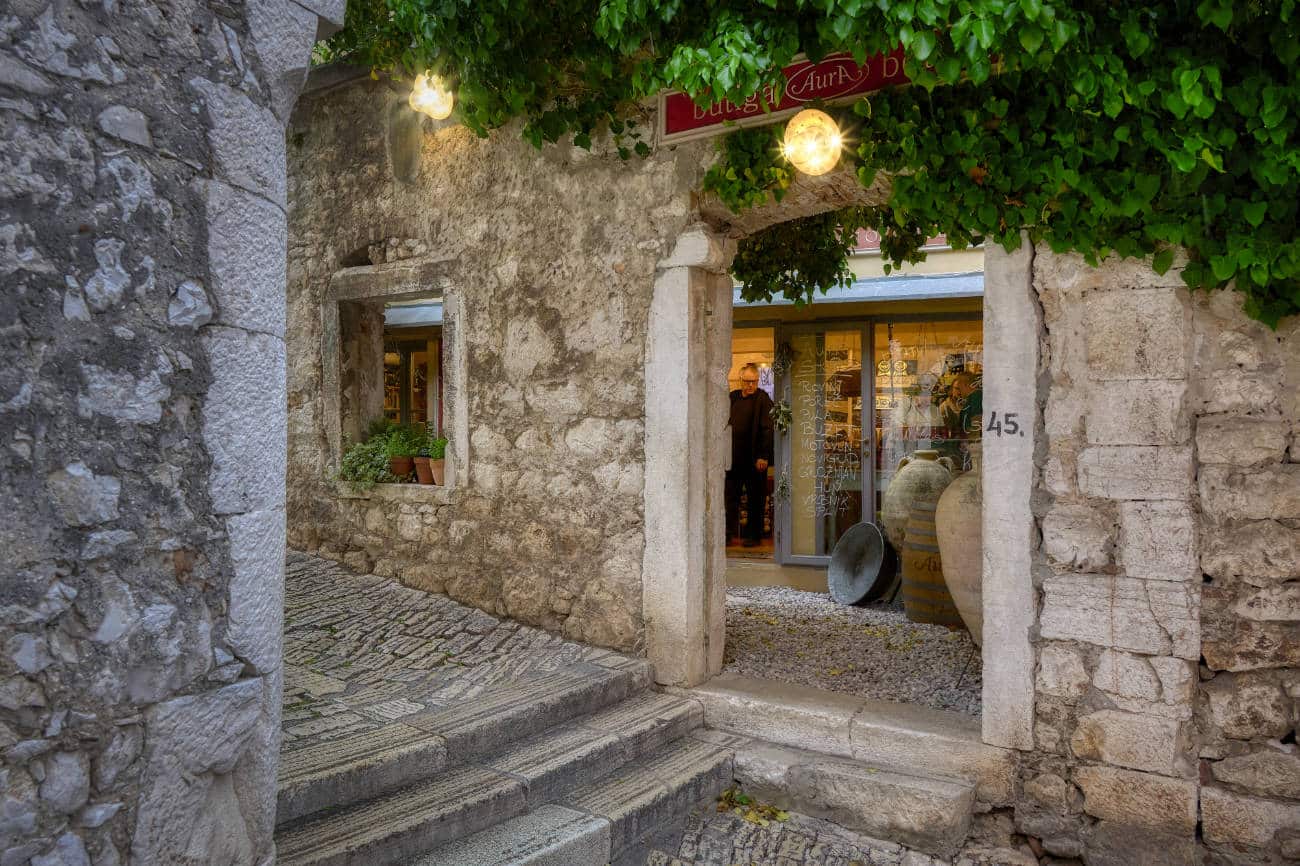 Qué ver en Croacia: Calle Grisia Rovinj