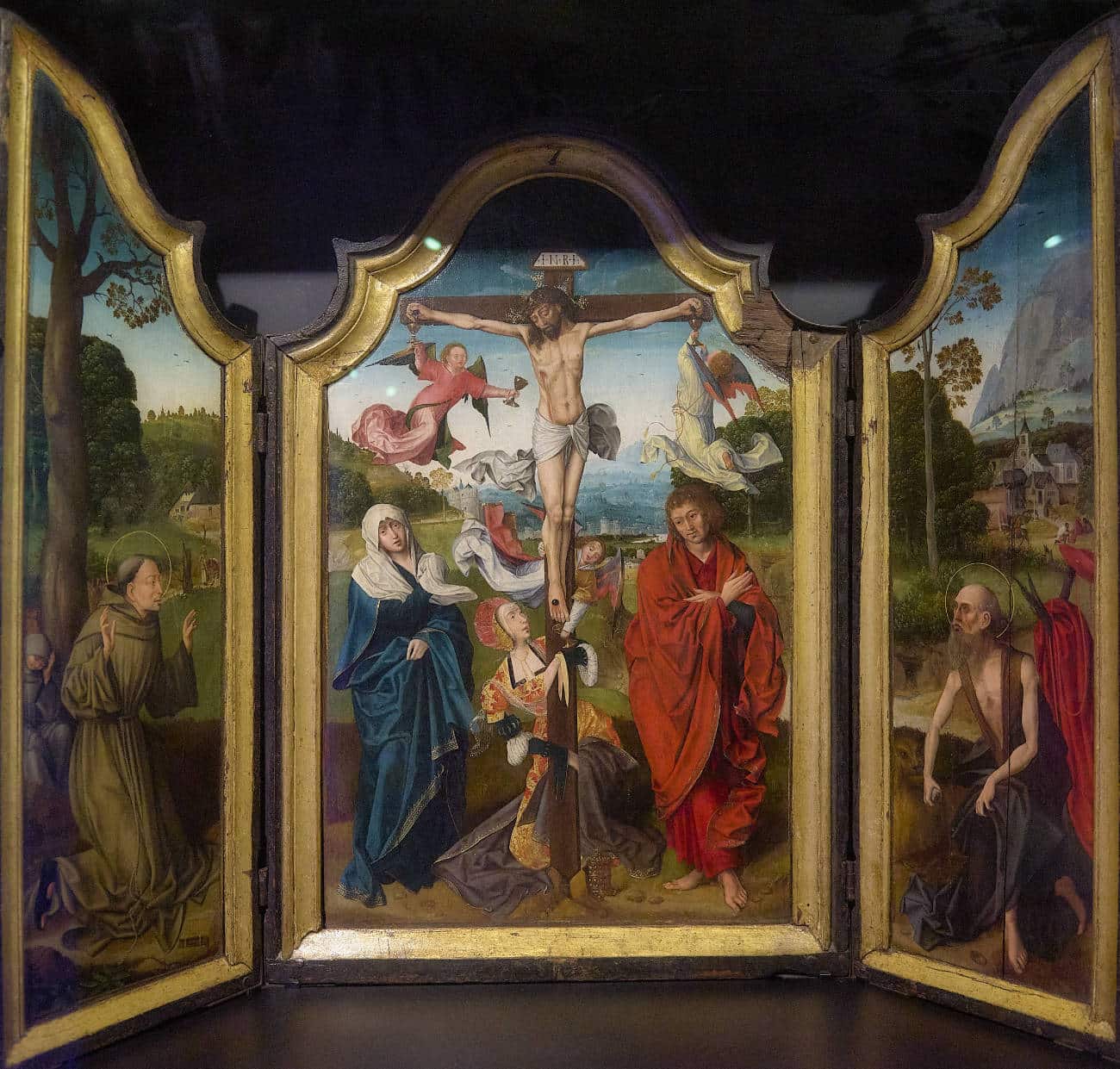 Tríptico de la Crucifixión Museo de León