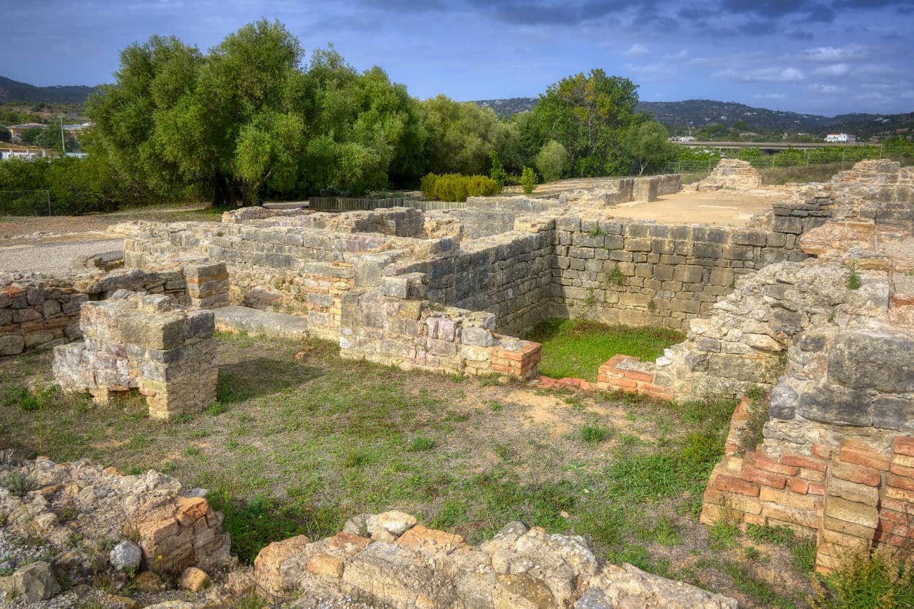 Ruinas romanas de Milreu Faro Algarve